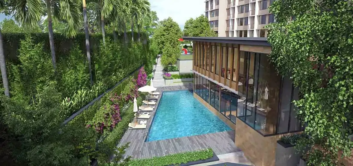 Mahindra Lifespaces Sadahalli Swimming Pool View